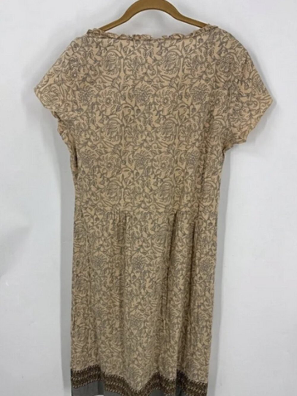 The Territory Ahead cotton feminine Boho Floral Dress 12 - Picture 2 of 4